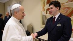 Traitors winner Harry Clark on his unlikely meeting with the Pope