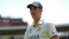 Cummins' Ashes fitness race is 'tight' - Australia