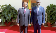 ዑስማን ሳልሕ (ጸጋም) ምስ ፕረዚደንት ዊልያም ሩቶ