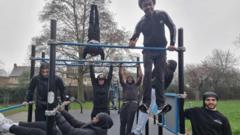 Outdoor gym opens in honour of Darth Vader actor