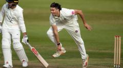 Northants all-rounder Broad out for rest of season