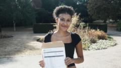 Watch: Drumming star Nandi's delight at GCSE results