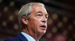 Farage proposes sending prisoners to overseas jails