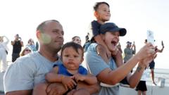 'We go for all humanity' - emotional moment as rocket launches