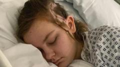 Girl 'youngest' to have conscious brain surgery for condition