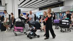 Air fares and food prices push up inflation to 3.8% in July