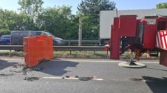 Huge crane weight on road led to long A11 closure