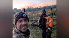 'I stay up with candles to warm my vineyard's grapes'
