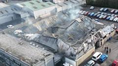 Industrial estate blaze believed to be accidental