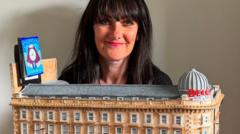 Miniature model maker recreates Glasgow landmark destroyed by fire