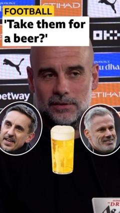 Guardiola's loving the tributes
