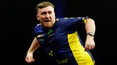 Littler hits nine-darter as he wins Cardiff final