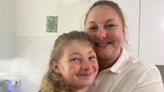 Mother praises fire station for saving daughter