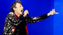 Sir Mick Jagger geçen yıl ABD turnesinde