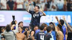 Argentina mark World Cup win over England with 'National Football Teams Day'