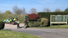 Police appeal over woman hit by van on golf course