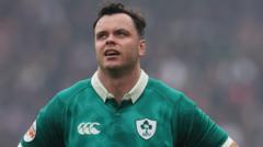 Ryan ruled out as Ireland make four changes