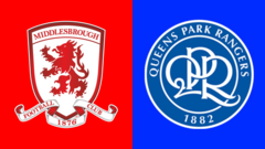 Pick of the stats: Middlesbrough v QPR