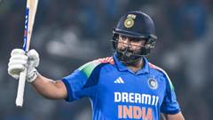 Rohit powers India to ODI series win over England