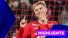 Haraldsson’s strike fends off Sturm Graz comeback in Lille