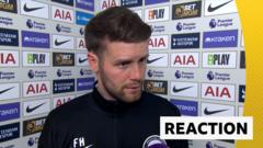 Hurzeler praises ‘very good season’ after Brighton miss out on Europe