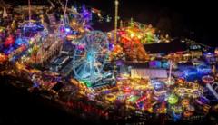 London's Christmas lights: A view from the skies