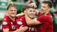 Nisbet leads from front as Aberdeen turn tables on Hearts