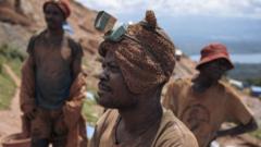 Gold miner for Congo 