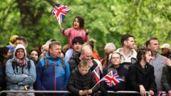 Red Arrows, royals and a packed Mall - the celebrations in pictures