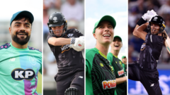 MI London & Fire sign international stars for Hundred