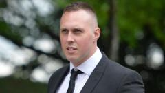 Police officer assaulted four women at bravery awards ceremony