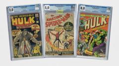 Two Incredible Hulk comics fetch £11k at auction