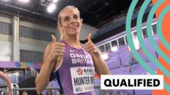Dominant Hunter Bell wins 1500m heat to reach final