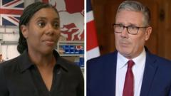 Watch: 'Shocked' Starmer and Badenoch react to murder investigation