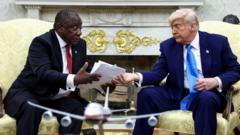 White crosses shown by Trump not graves, says South African who erected them