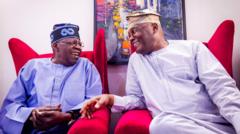 Bola Tinubu ati Atiku Abubakar