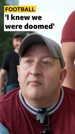 West Ham react to being relegated