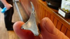 Metal 'warfare' spikes puncture tyres in town