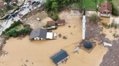 Floods and landslides leave 18 dead in Bosnia