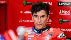 Champion Marquez injures collarbone in Indonesia crash
