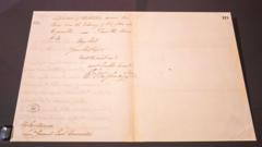 Crucial George Washington letter to go on display
