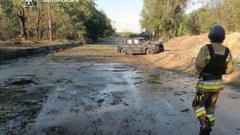 Война в Украине: Зеленский сообщил об ударах «по обе стороны Крымского моста», в Крыму прекращена продажа топлива