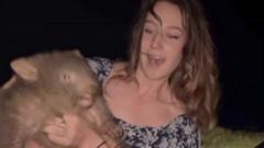 'For holding a wombat, thousands threatened my life'