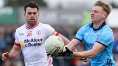 Tyrone go down despite win over Dubs on day of drama