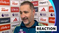 Defeat against Liverpool 'not fair' on Forest - Pereira 