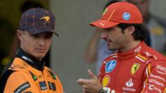 Sainz on Mexico City pole, but Norris 'happy' with third