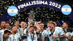 Garee Arjentiinaa Waancaa Finalissima mo'ate olqabanii gammadan