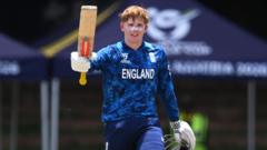 Rew century helps England to Under-19 World Cup final