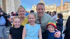 Welsh tourists' 'unique' trips after Pope's death