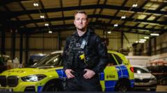 Bravery awards for PCs who saved woman hit by train